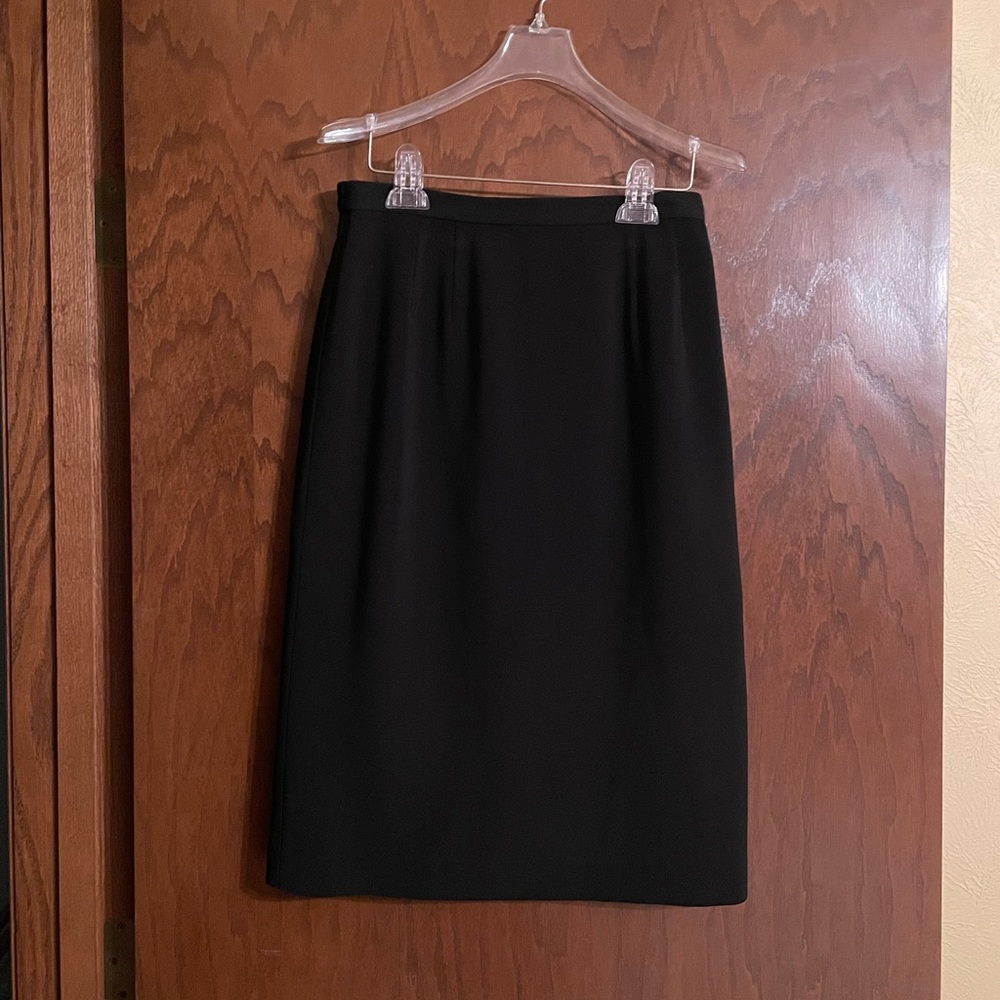 Kasper A.S.L. Black Short Sleeve Suit - Picture 3 of 7